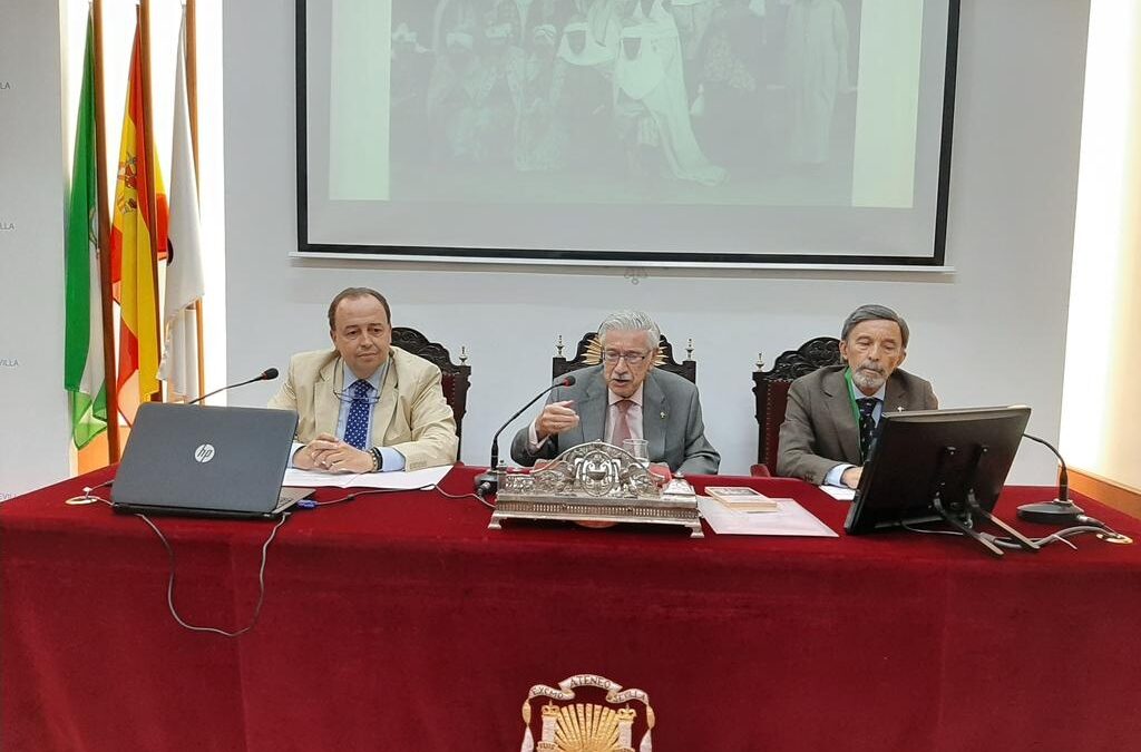 El Director de nuestra Cabalgata, Manuel Sainz, en el Curso de Temas Sevillanos