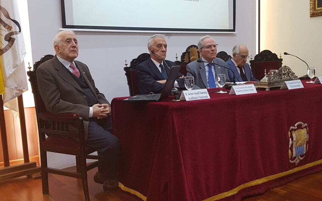 Javier Aracil Santonja en Los Martes de la Academia