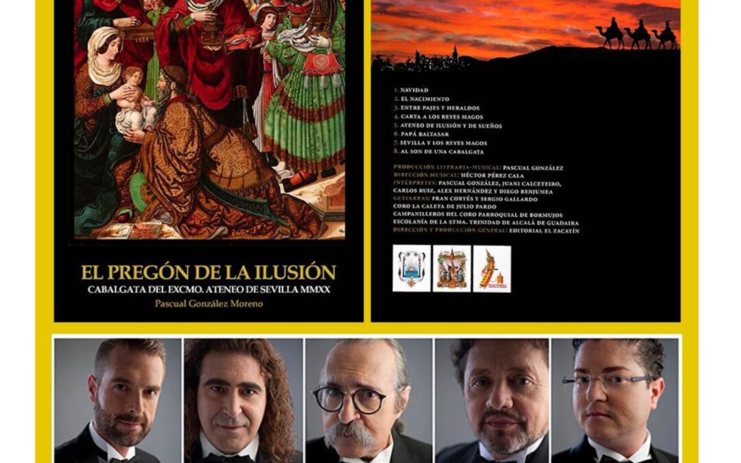 LIBRO-DISCO DEL PREGÓN DE PASCUAL GONZÁLEZ DISPONIBLE EN EL ATENEO