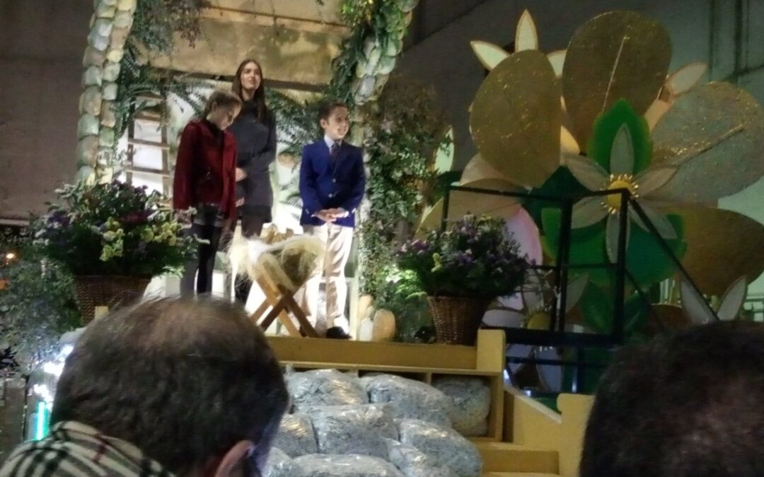 Viernes 3 de enero de 2020. Entronización de la imagen del Niño Jesús en la carroza del Nacimiento de la Cabalgata de Reyes Magos