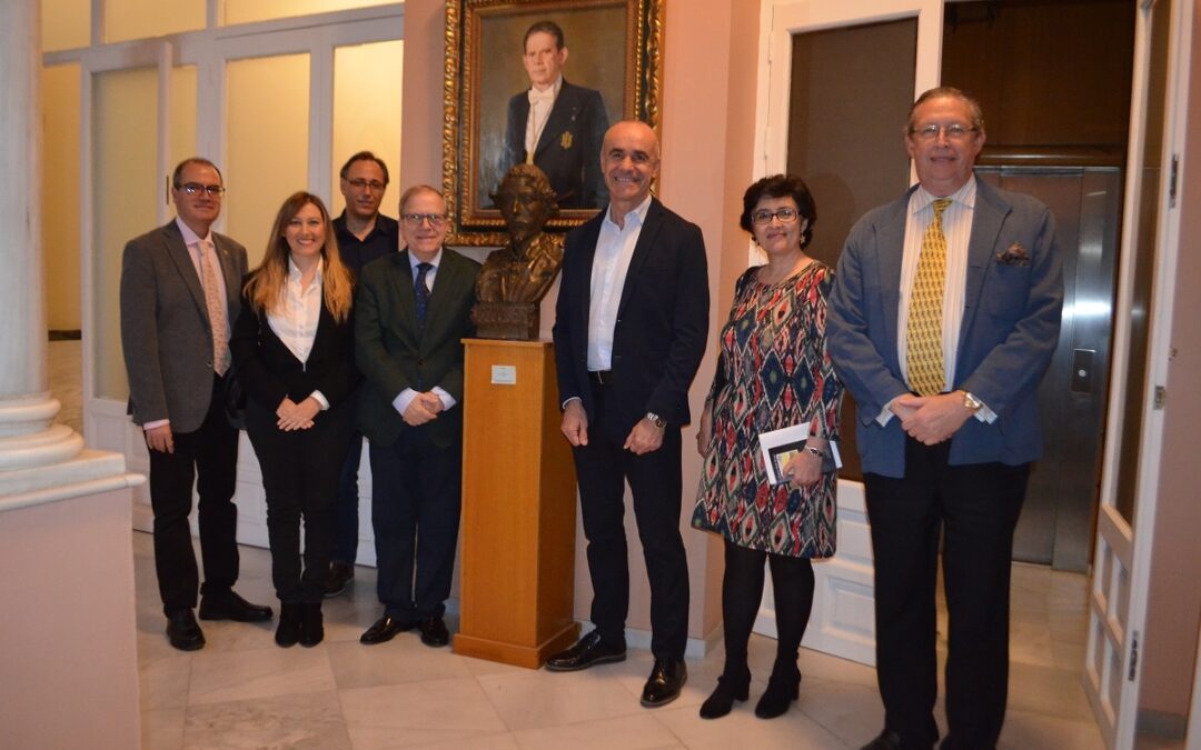 Homenaje a Gustavo Adolfo Bécquer celebrado en el Ateneo de Sevilla