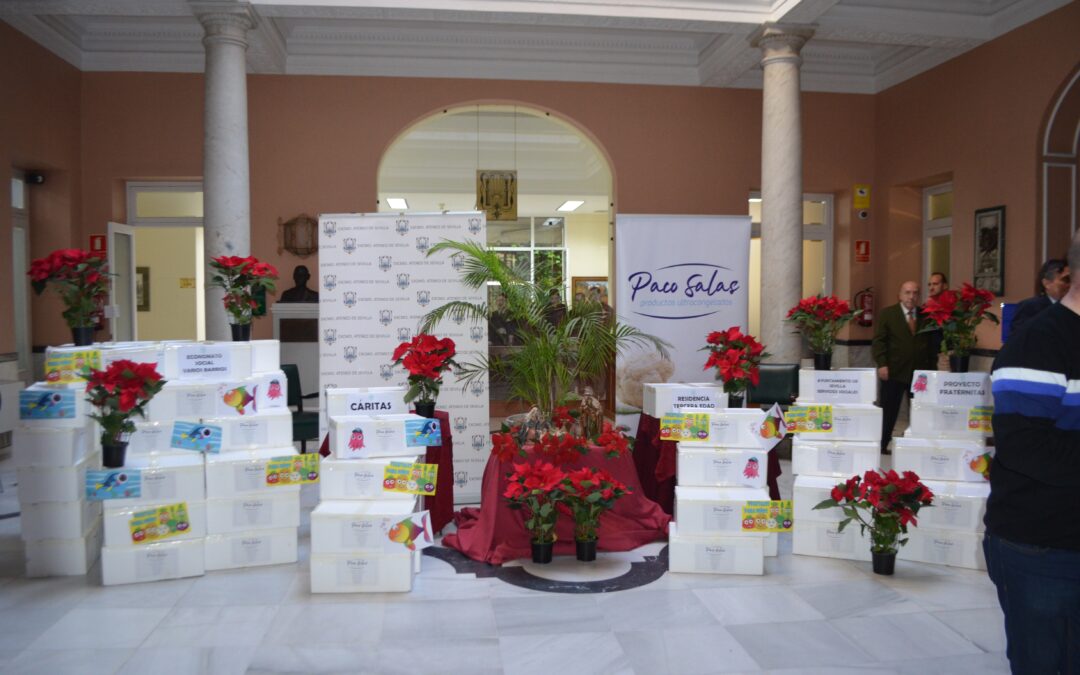 1.300 kilos de croquetas ultracongeladas para la Acción Social del Ateneo