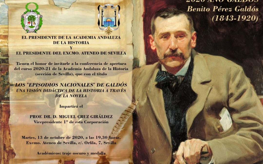 Apertura de Curso 2020-2021 de la Academia Andaluza de la Historia