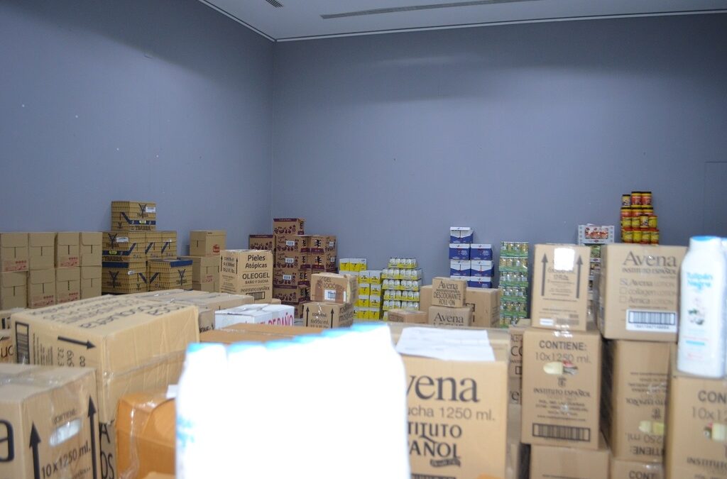 Comunicado. Horario de recogida de alimentos no perecederos y productos de primera necesidad