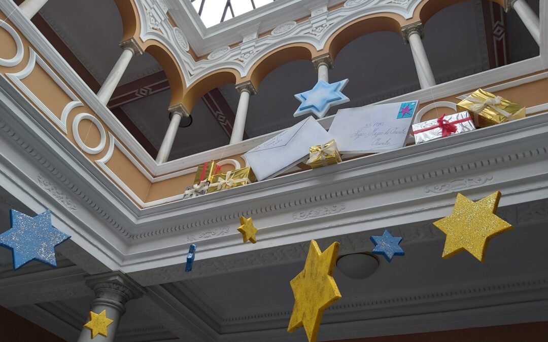 Horario de palanquín para entregar carta presencial a los beduinos