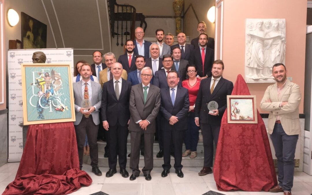 PRESENTADO EL CARTEL Y LA PAPELETA DE SITIO DE LA HERMANDAD DEL RESUCITADO