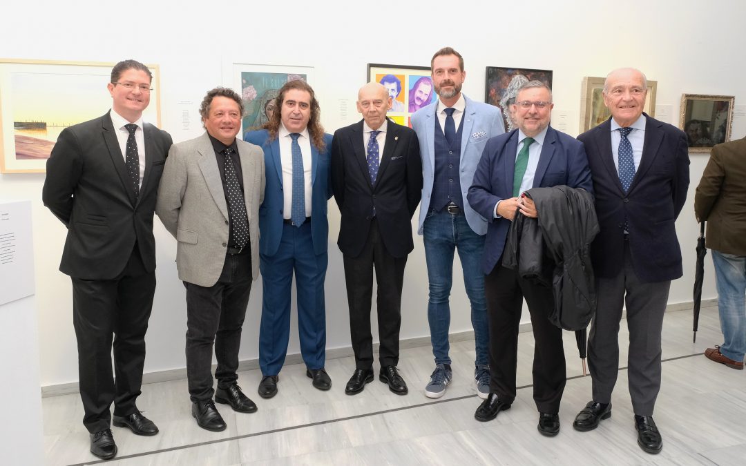 Inauguración de la exposición colectiva «Por los caminos de la Música», en homenaje a Pascual González