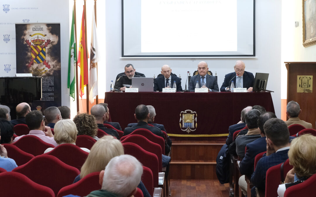 Conferencia «Intervención de la UME en grandes catástrofes» en el Ateneo de Sevilla