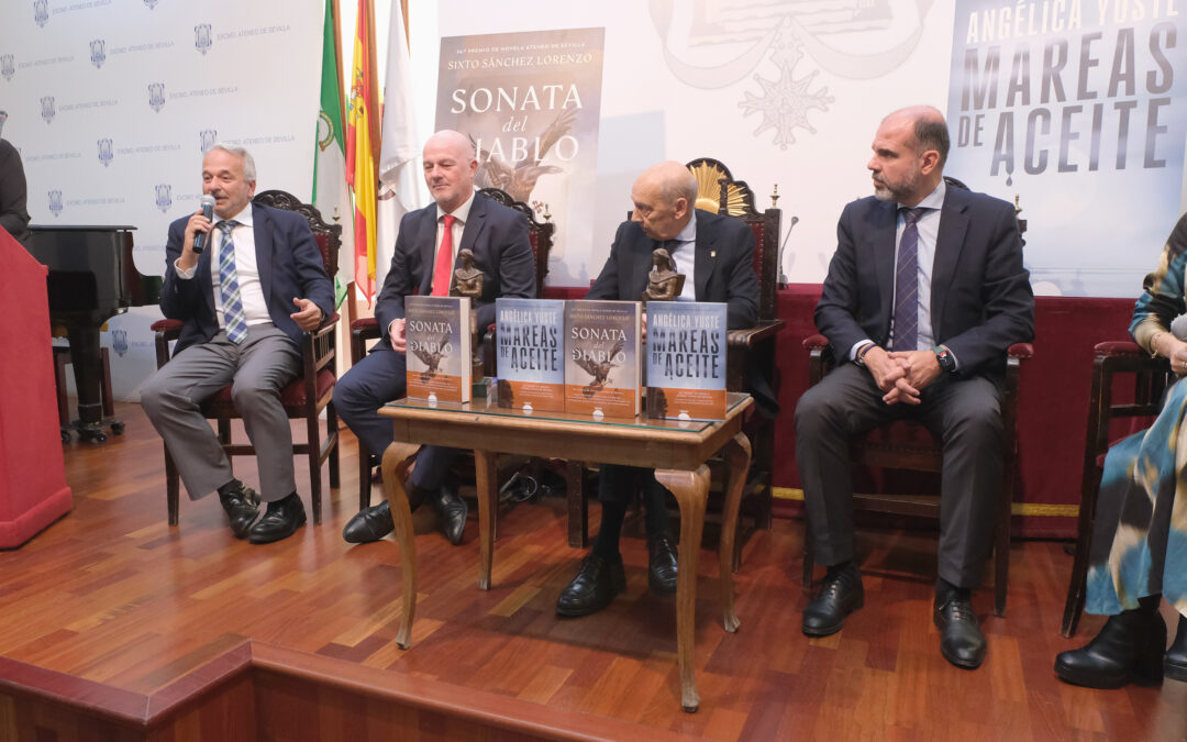 Presentadas las novelas ganadoras de los Premios de Novela Ateneo de Sevilla y Ateneo Joven