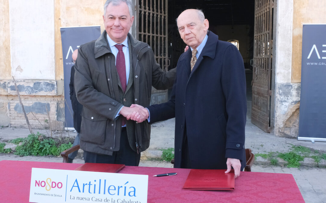 El Ateneo de Sevilla firma el convenio de cesión de la nave de Artillería como sede de la Cabalgata de Reyes Magos