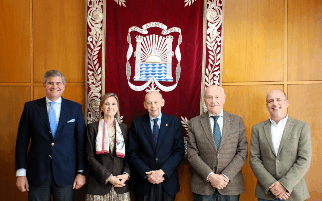 El Excmo. Ateneo de Sevilla recibe al Consejo Social de la Universidad de Sevilla en la Docta Casa