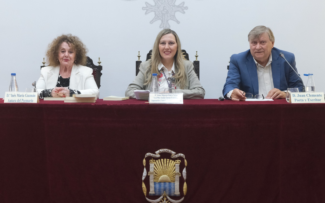 PRESENTACIÓN DE POEMARIO – A CIELO ABIERTO DE INÉS Mª GUZMÁN