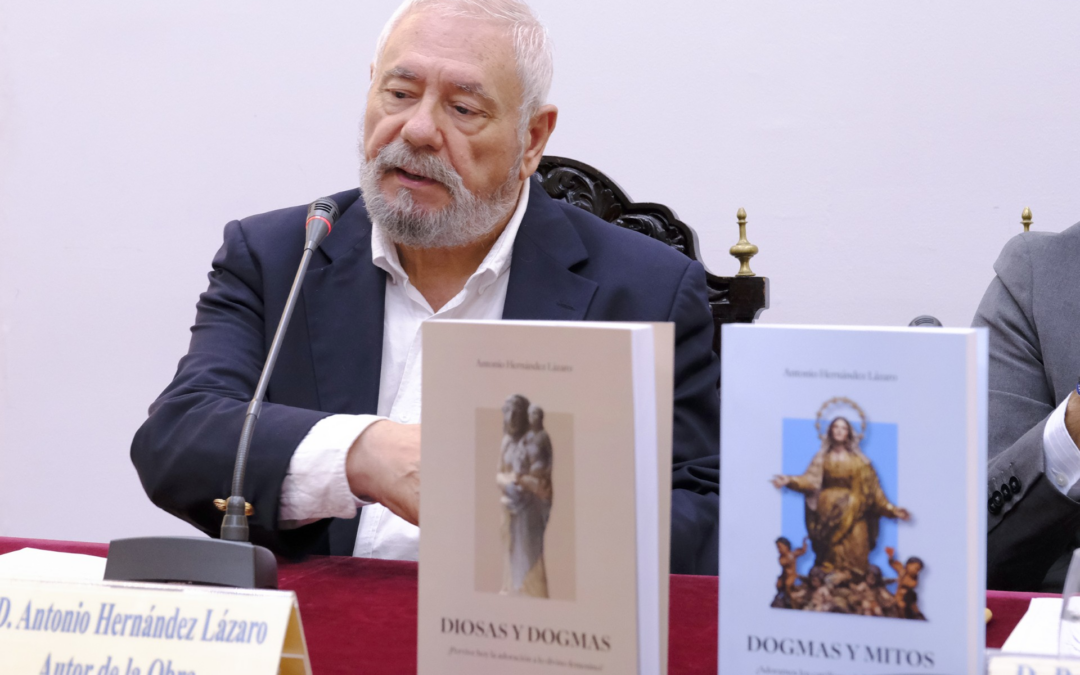 PRESENTACIÓN DE LIBROS – DIOSAS Y DOGMAS y DOGMAS Y MITOS